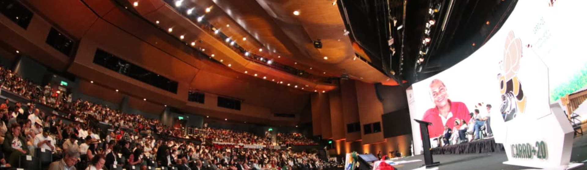 Tierra para trabajar, tema del segundo día en ICARRD+20